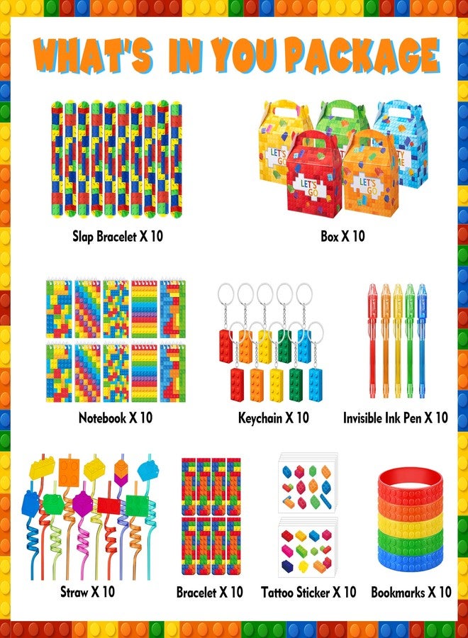 DMIGHT 90PCS Building Block Birthday Party Favors Supplies Birthday decorations Goodie Bag Stuffer Kids Boys Toy Gifts Christmas Carnival Classroom Prize - Image 2